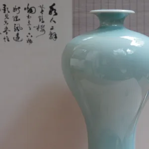 龙泉青瓷梅瓶/美人瓶