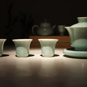 龙泉青瓷 · 荷塘清韵茶具套组
