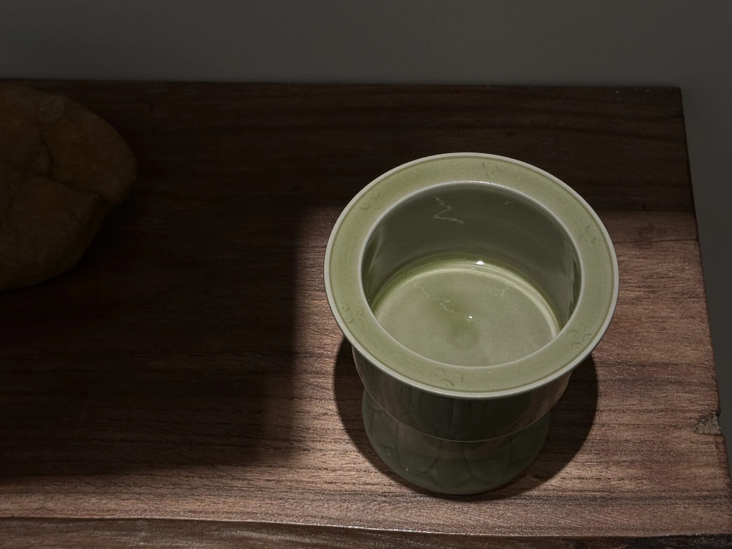 Longquan Celadon · Secret-Color Lotus Petal High-Foot Incense Burner - Image 10
