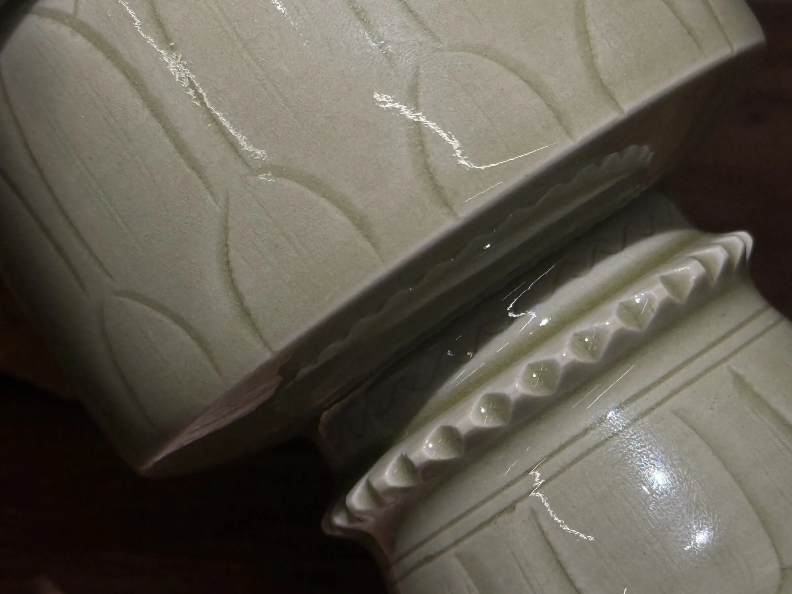 Longquan Celadon · Secret-Color Lotus Petal High-Foot Incense Burner - Image 9