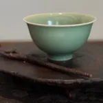 Bean Green Plain Conical Cup